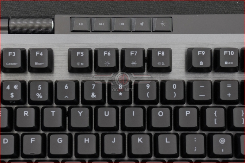 Cooler Master MK850 AIMPAD Mechanical Gaming Keyboard media keys
