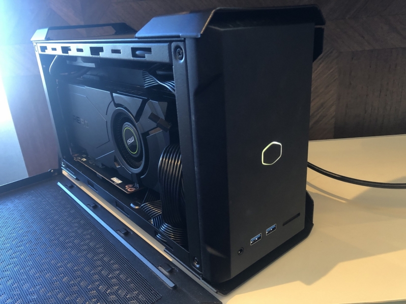 Cooler Master reveals its NC100 Small Form Factor Enclosure for Intel's new Ghost Canyon NUC