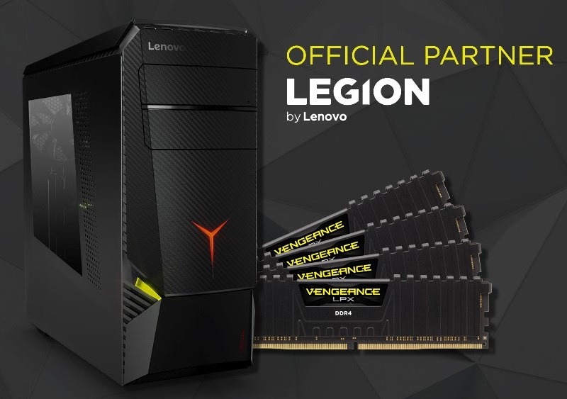 Corsair becomes Lenovo's exclusive memory partner for gaming PCs 
