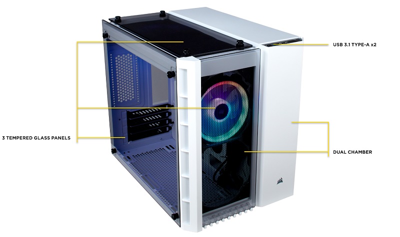 Corsair Crystal Series 280X RGB Review