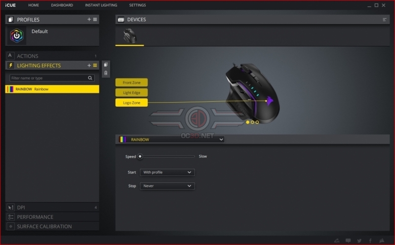Corsair Glaive RGB Pro Mouse Macro