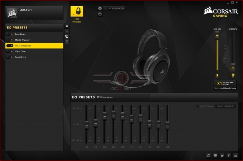 Corsair HS70 Wireless Gaming Headset