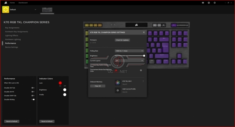 Corsair K70 RGB TKL Champion Series Review