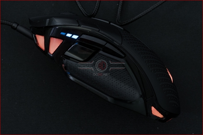 Corsair Nightsword RGB Gaming Mouse Orange Lighting