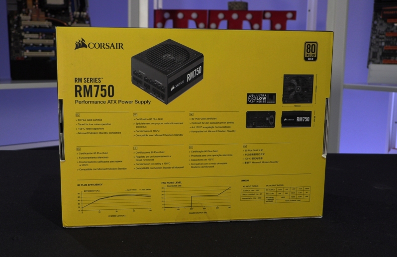 Corsair RM750 750W 80+ Gold Modular PSU Review