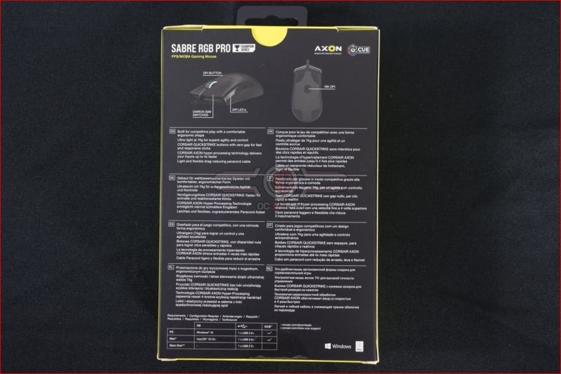 Corsair Sabre RGB Pro Champion Series Review - OC3D