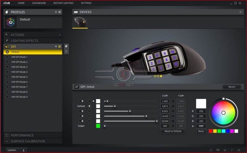 Corsair Scimitar RGB Elite MOBA Mouse Review