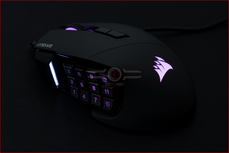 Corsair Scimitar RGB Elite MOBA Mouse Review