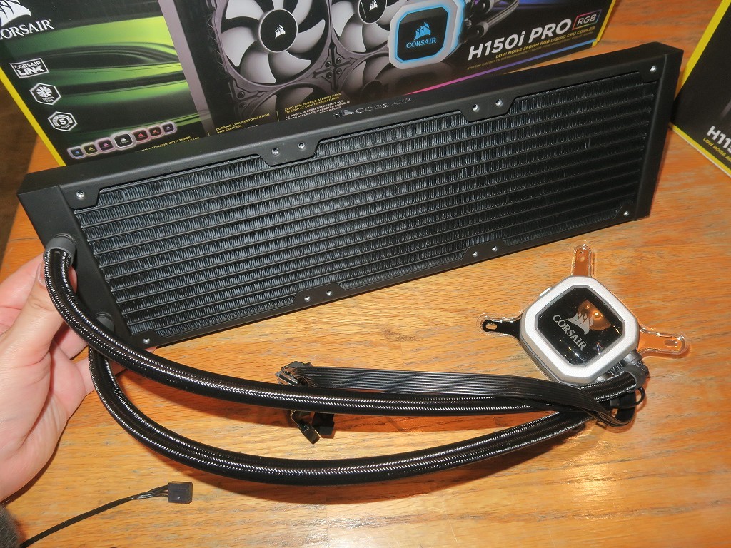 Corsair's H115i PRO and H150i PRO coolers have been leaked