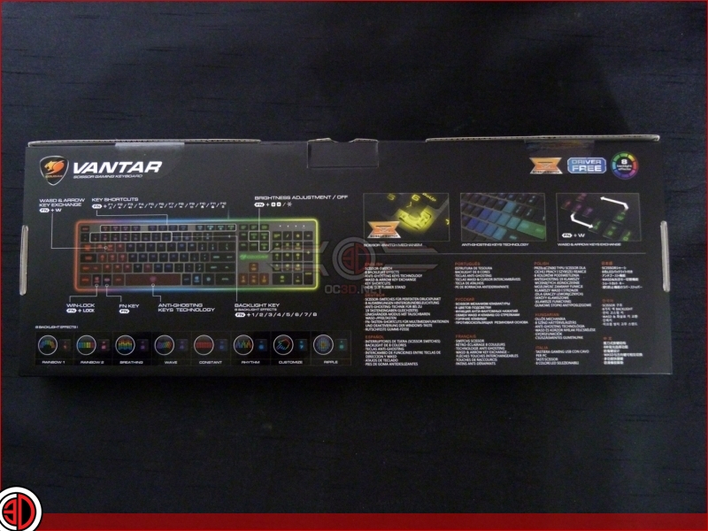 Cougar Vantar Scissor Gaming Keyboard Review