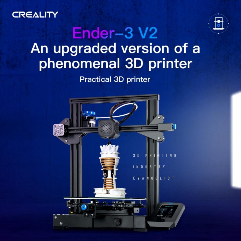 Creality Ender 3 V2 3D Printer upgrades an industry icon