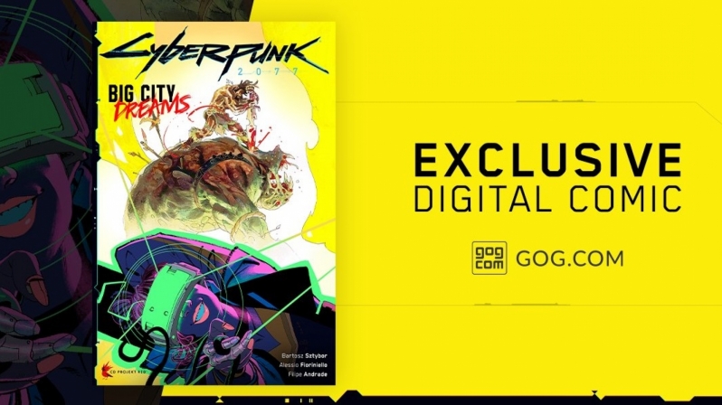 Cyberpunk 2077 pre-orderers will get access to an exclusive digital comic on GOG