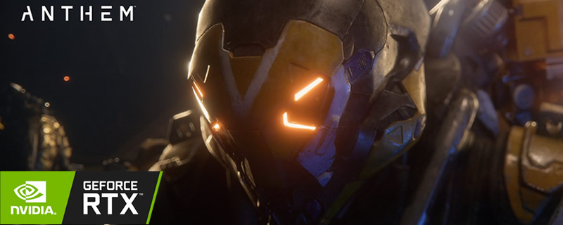DLSS Won't Be Available in EA's Anthem at Launch - Ray Tracing