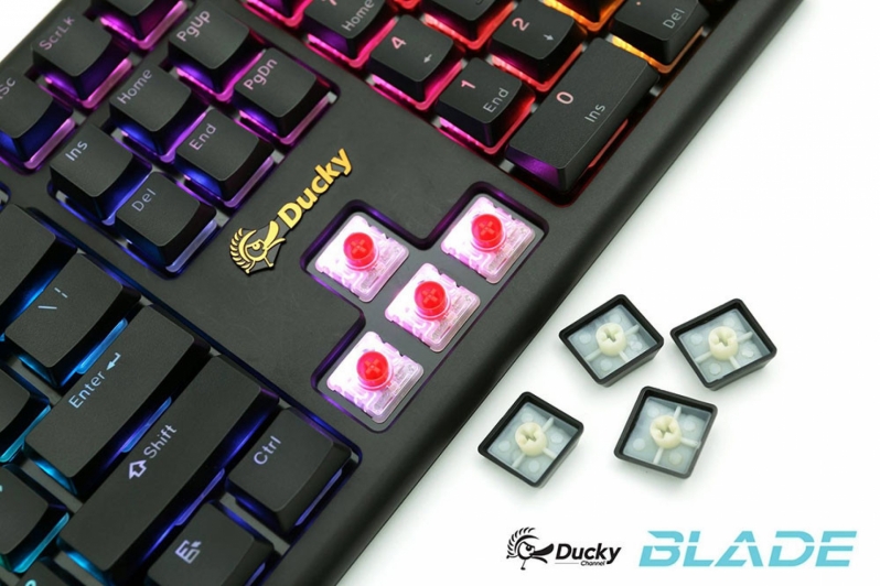Ducky teases their Cherry MX Low-Profile Blade Air mechanical keyboard