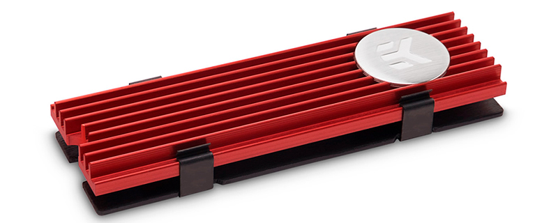 EK releases several new colour options for their M.2 SSD heatsinks