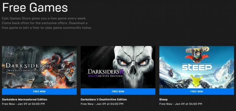 Epic Games starts 2020 with a trio of free games