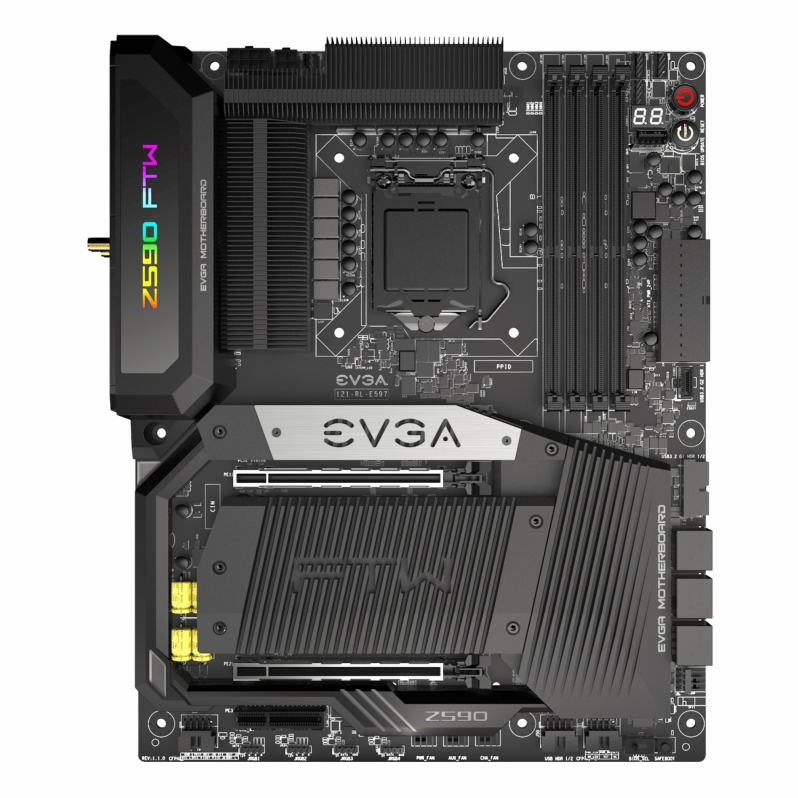 EVGA reveals its Z590 motherboard lineup