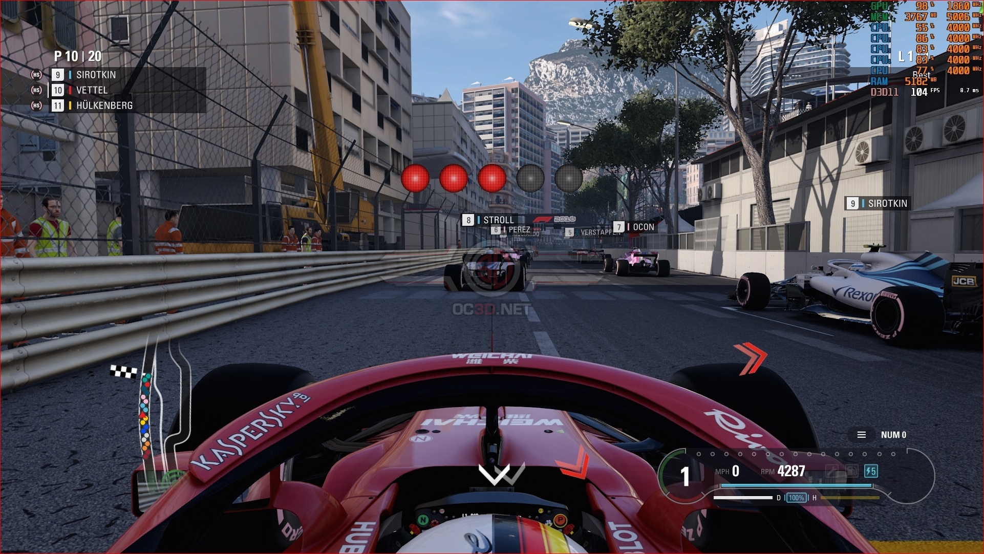 F1 2018 PC Performance Review