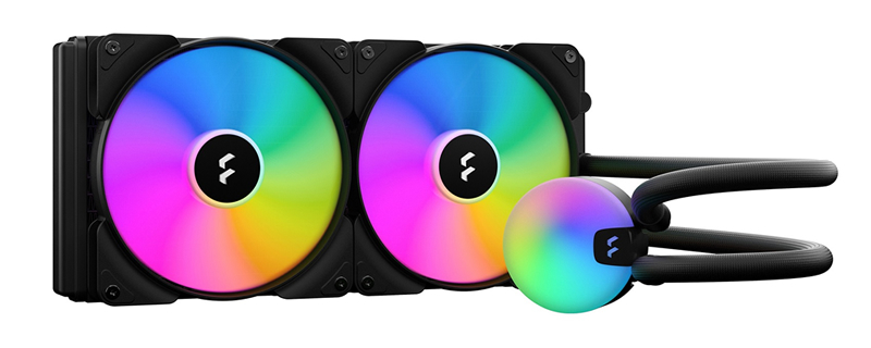 Fractal launches their Lumen series of RGB liquid coolers