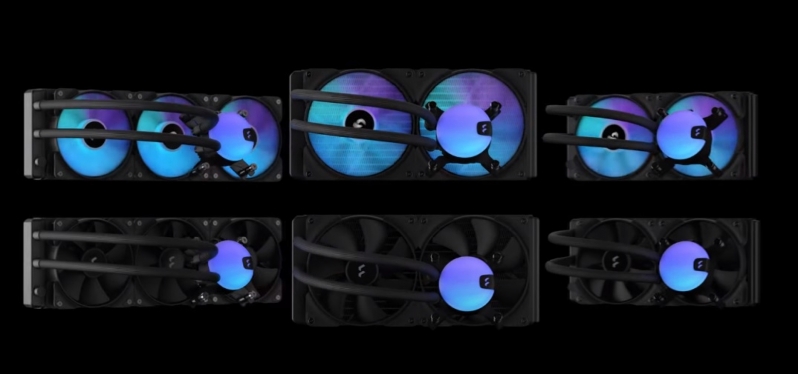 Fractal launches their Lumen series of RGB liquid coolers