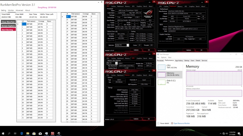 G.Skill reveals a 256GB Trident-Z memory kit for AMD's Ryzen Threadripper 3990X processor