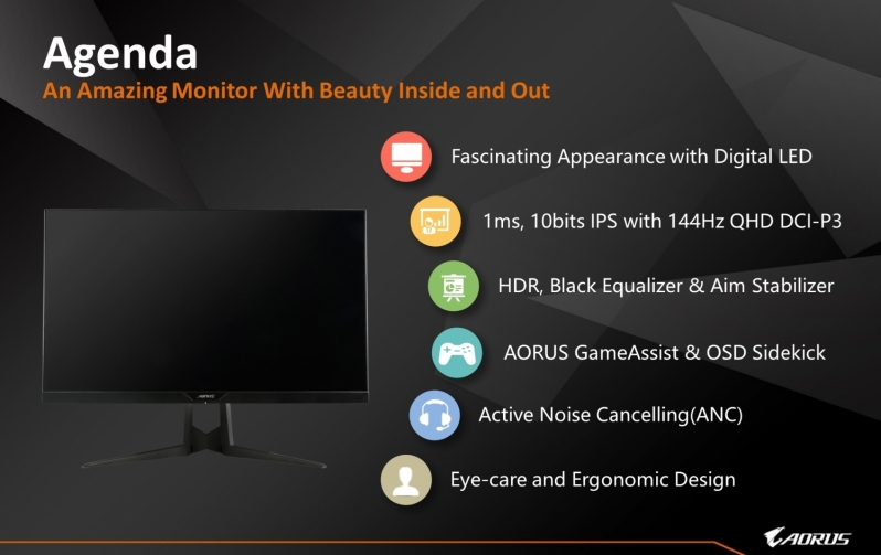 Gigabyte Aorus AD27QD HDR Freesync Display Review
