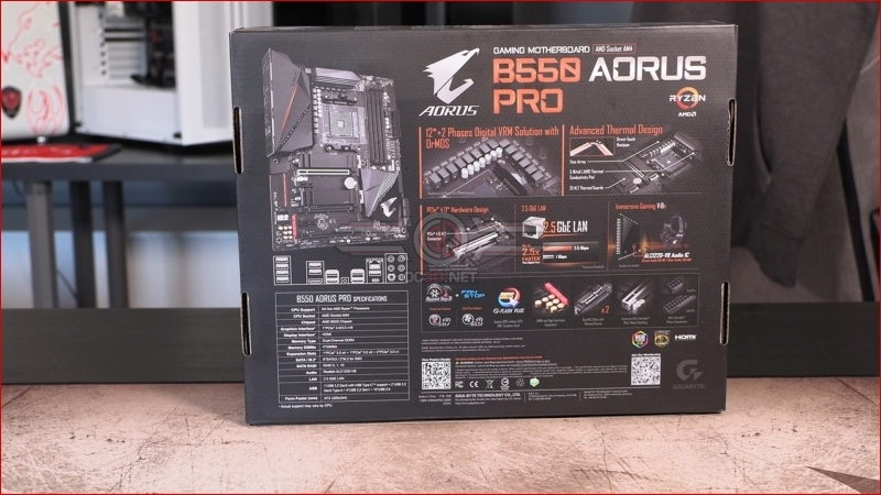 Gigabyte B550 Aorus Pro Preview
