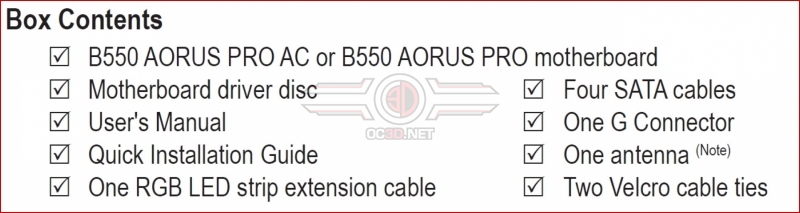 Gigabyte B550 Aorus Pro Preview