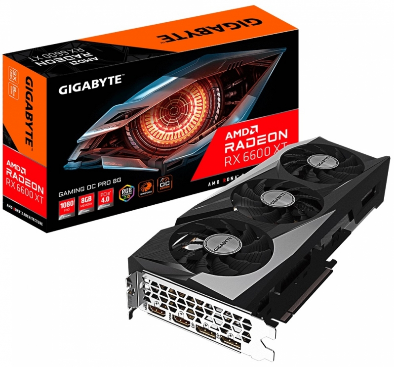 Gigabyte launches their RX 6600 XT Eagle and Gaming OC graphics cards