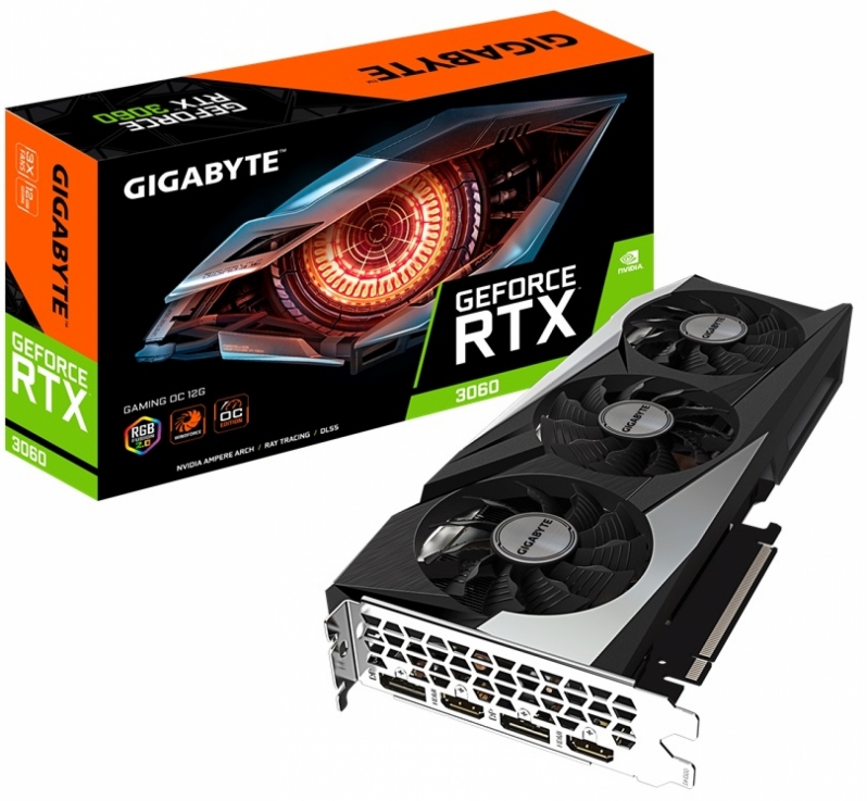 Gigabyte reveals its RTX 3060 graphics card lineup - GPUs for 