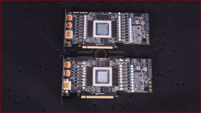 Gigabyte RTX 3090 and RTX 3080 Gaming Naked