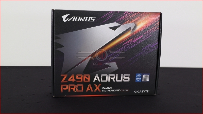 Gigabyte Z490 Aorus Pro AX Box