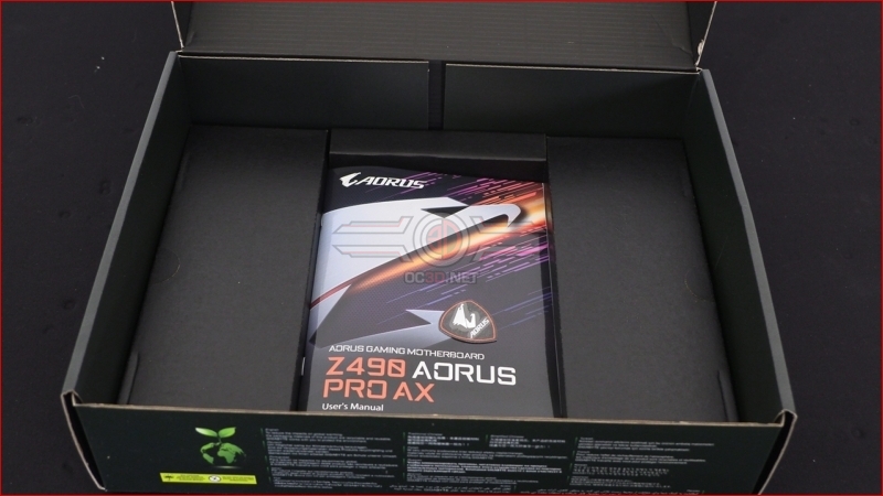 Gigabyte Z490 Aorus Pro AX Contents