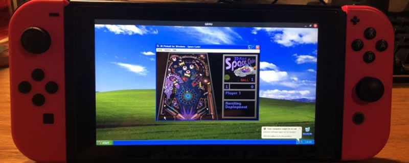 Switch hacker gets Windows XP and Space Cadet Pinball running on Nintendo's Switch console