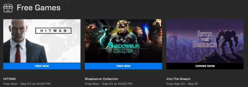 Hitman and ShadowRun Collection will be the free Epic Game Store games from  Aug 27- September 3, Hitman 3 will be an EPIC Games Store Exclusive on PC  News
