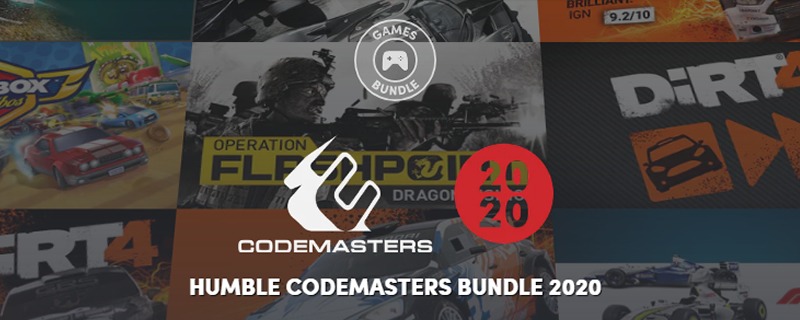 Humble's Codemasters 2020 Bundle offers a lot of racing goodness at bargain prices