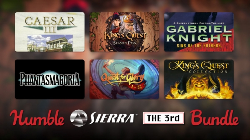 Humble's Sierra The 3rd Bundle offers gamers a lot of classics at a low price