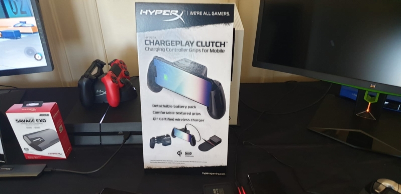 HyperX's ChargePlay Clutch brings comfort and battery life to Switch and Mobile - CES 2020