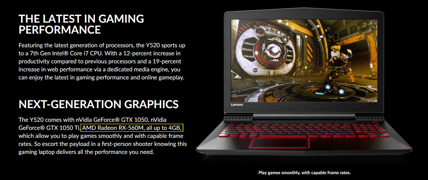 Lenovo accidentally reveal AMD's RX 560M GPU