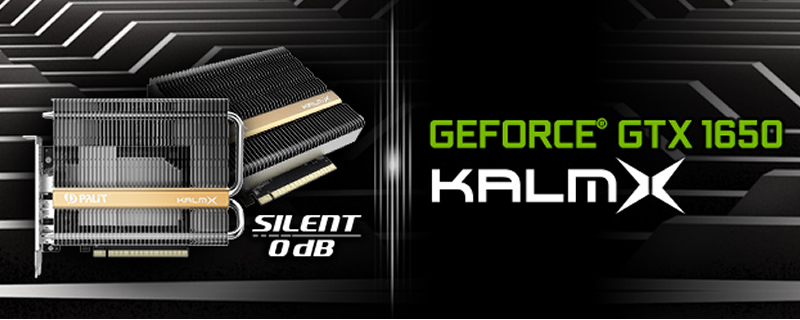 Look ma, no fans! Palit releases its passively cooled GTX 1650 KalmX
