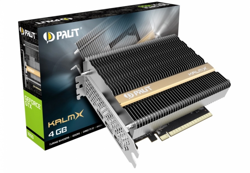 Look ma, no fans! Palit releases its passively cooled GTX 1650 KalmX