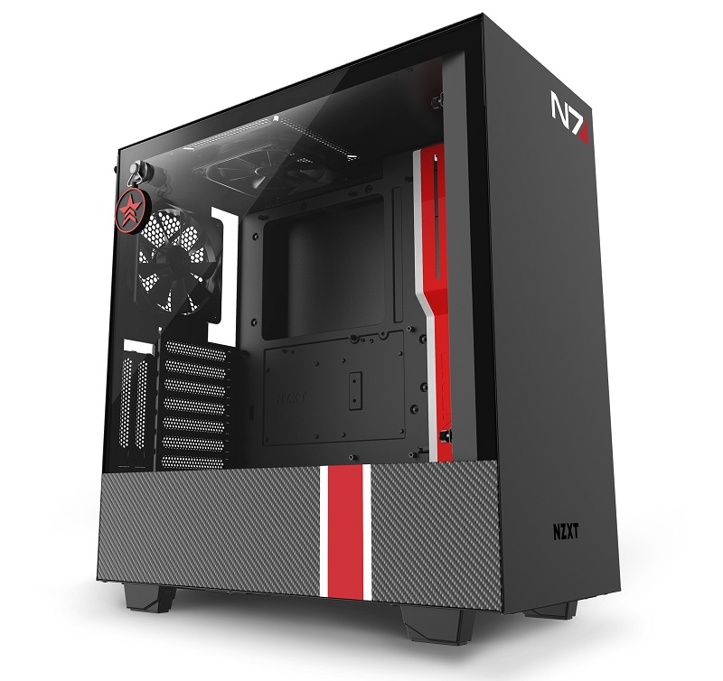 Make your PC N7 with NZXT's CRFT 07 H510i Mass Effect Chassis