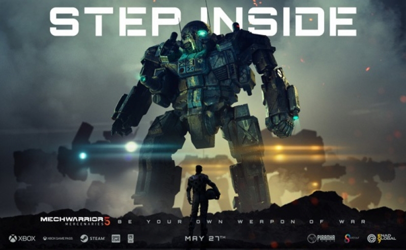 MechWarrior 5: Mercenaries is coming to Steam, GOG and Xbox on May 27th