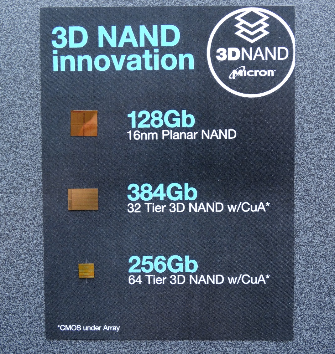 Micron showcase their latest 3D NAND innovations