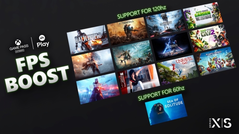 Microsoft brings FPS Boost to 13 EA Games on Xbox Series X/S