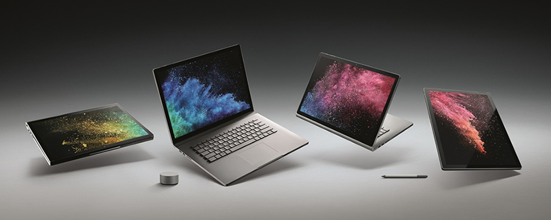 Microsoft reveals their Surface Book 2 notebook