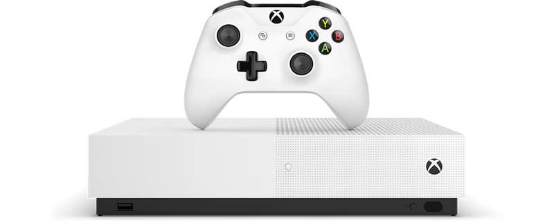 Microsoft's 'Xbox One S All-Digital Edition' Pre-Orders to Start in April