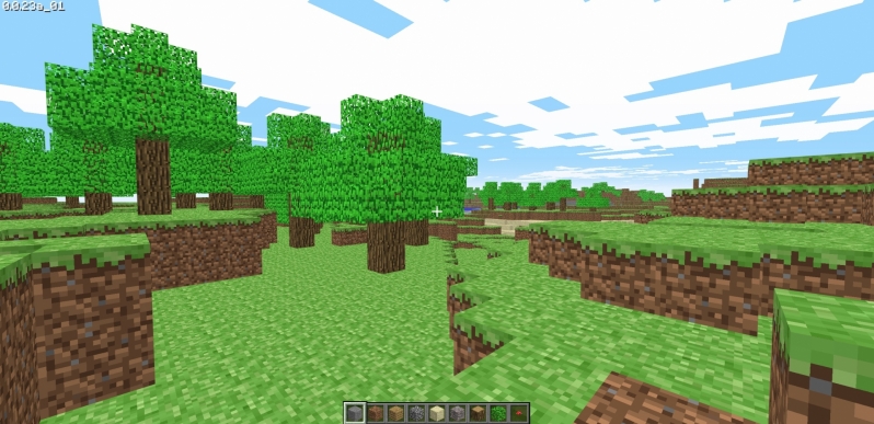 Screenshot of Minecraft Classic (Browser, 2009) - MobyGames