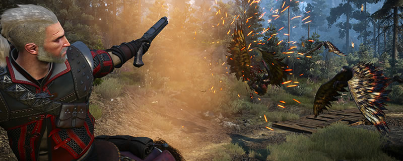 Modder brings firearms to The Witcher 3