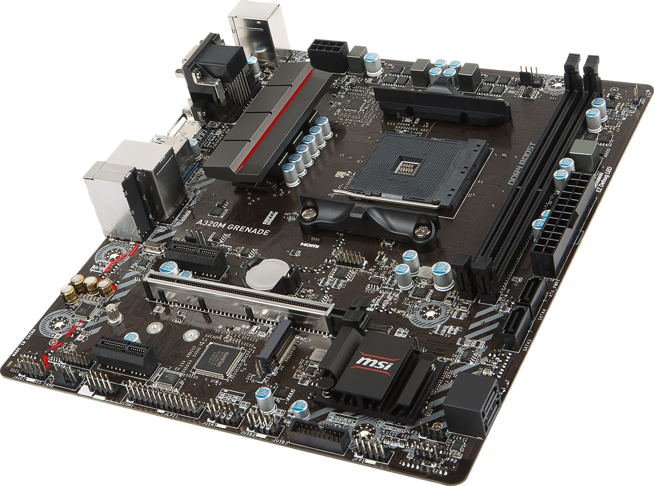 MSI introduce their new A320 Grenade AM4 motherboard